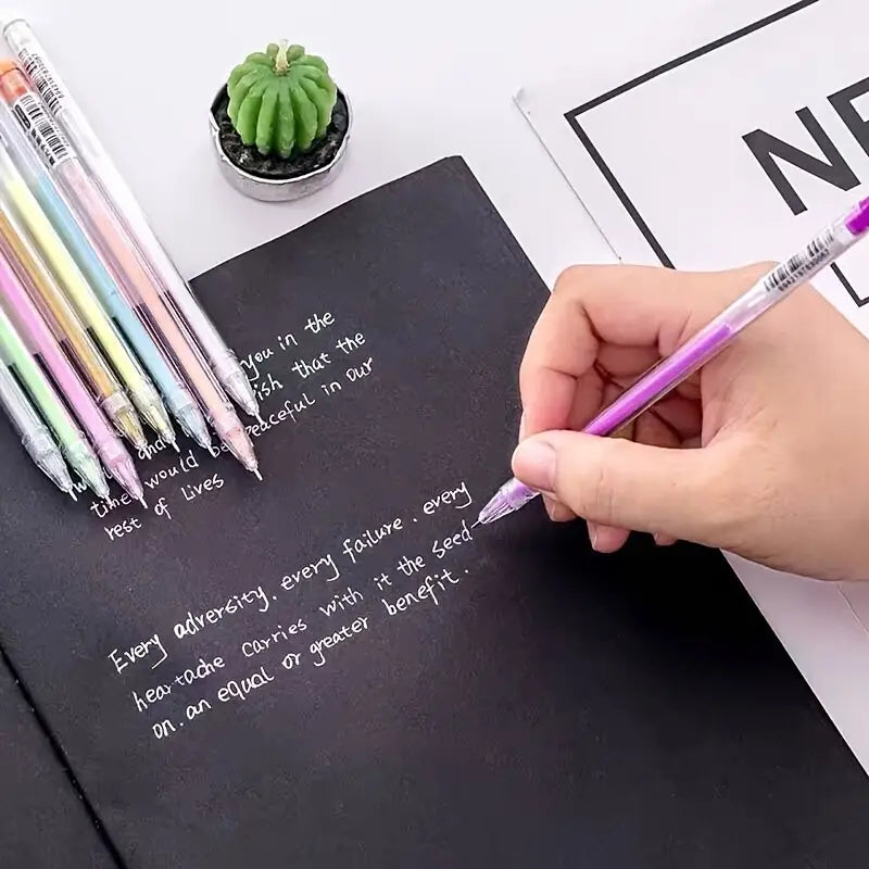 Black Cardstock Inner Pages Softcover Notebooks