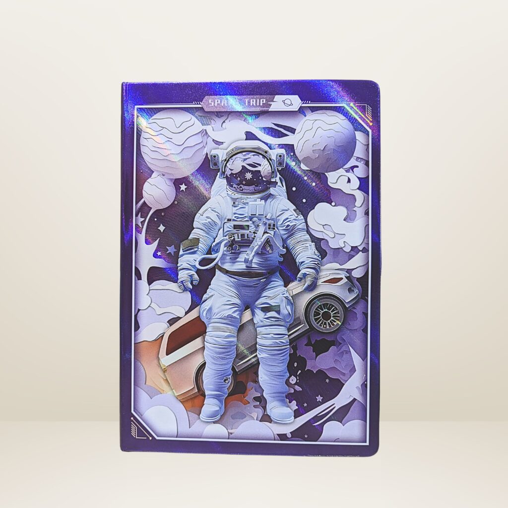 Space Trip Themed Diary – A Cosmic Adventure Journal