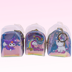 Holographic Mini Coin Purse Keychain