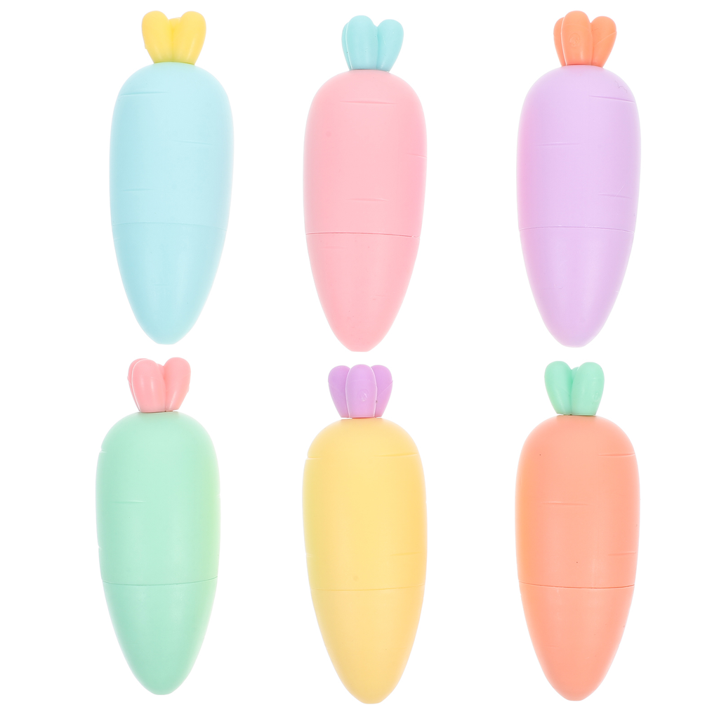 Highlighter Big Radish 6 Pcs Pack