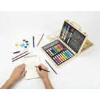 Wooden Box Kids Art Set – 70 Pcs
