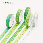 Wahshi Tapes (Mini Set of 5) for Journaling