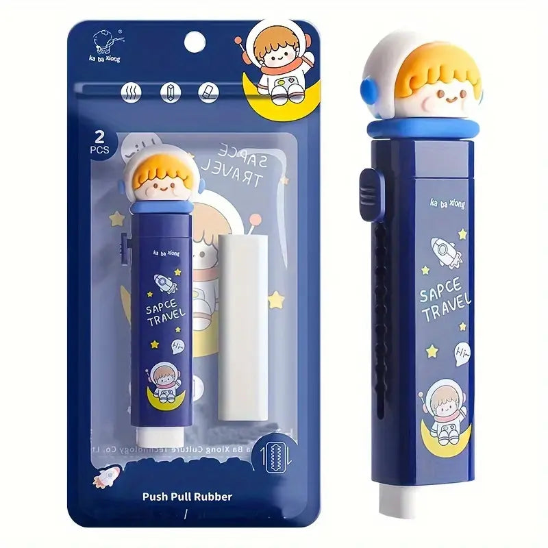 Clean Slide Push Pull Space Eraser