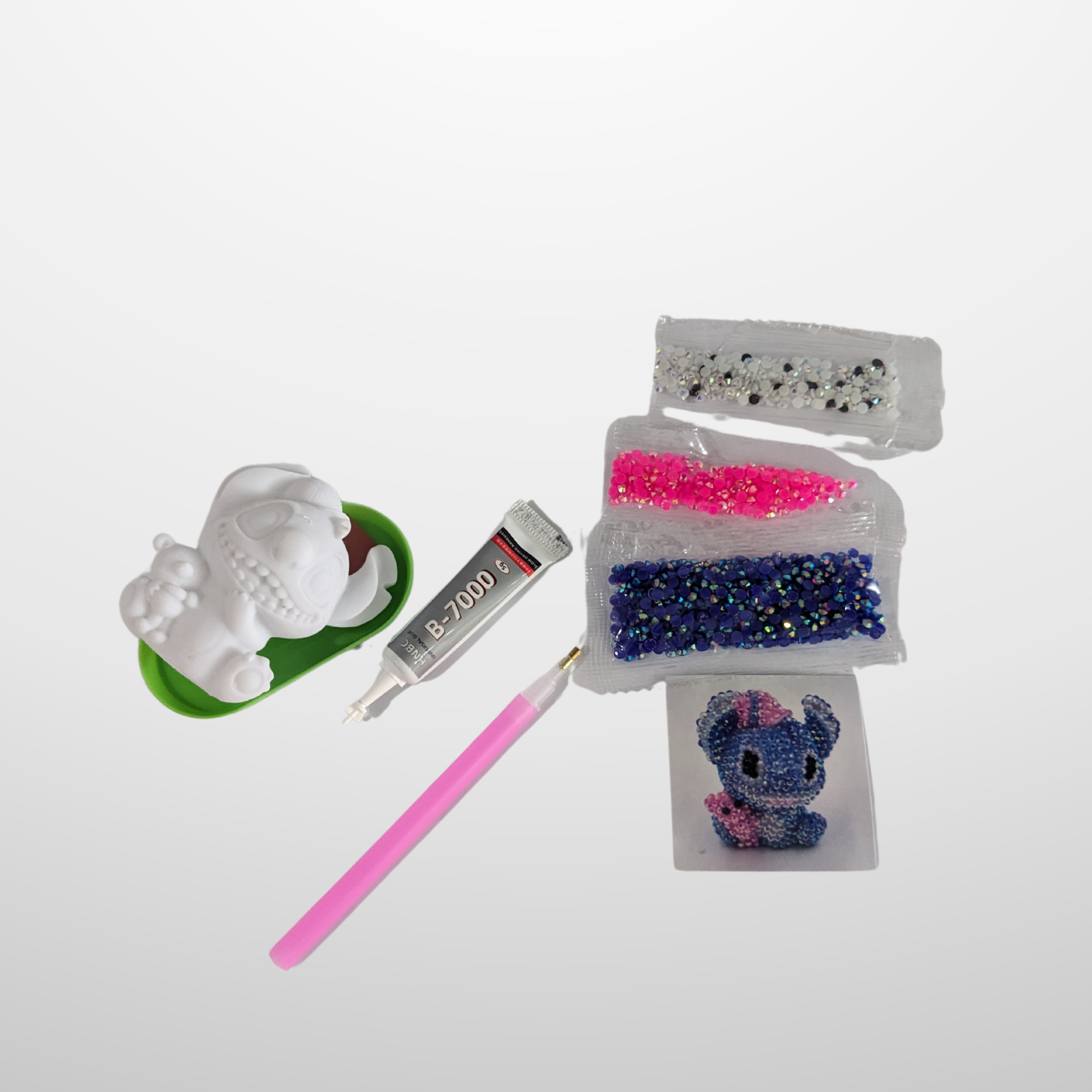 3D Diamond Art Kit for Kids