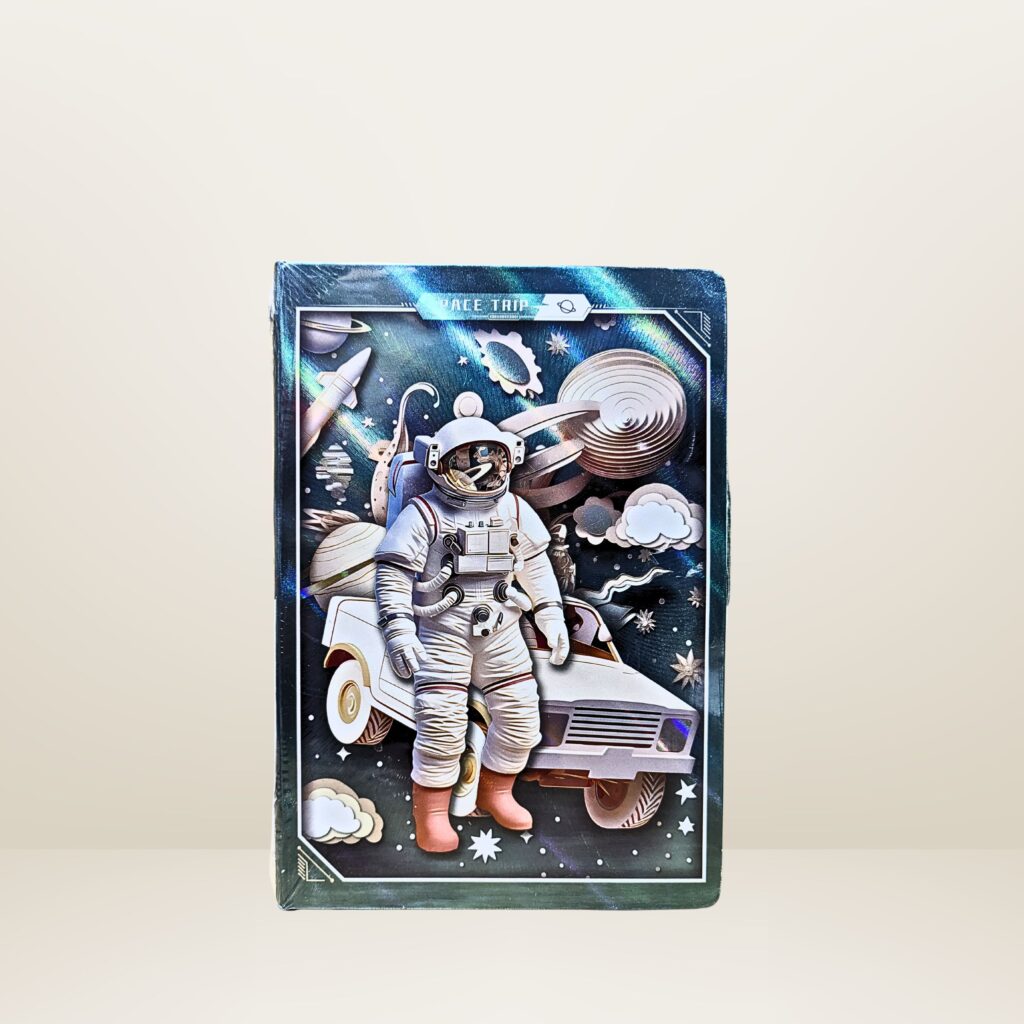 Space Trip Themed Diary – A Cosmic Adventure Journal