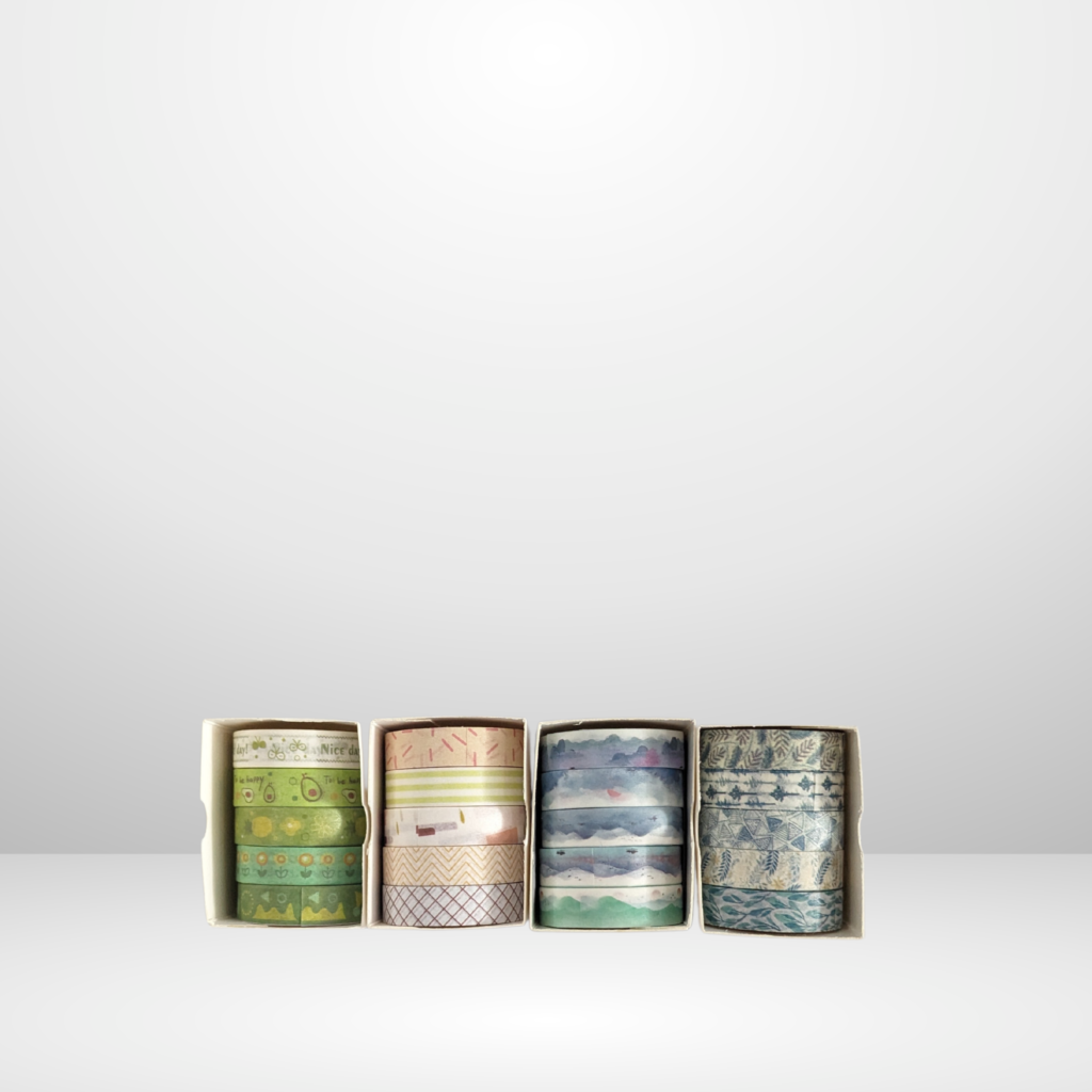 Wahshi Tapes (Mini Set of 5) for Journaling