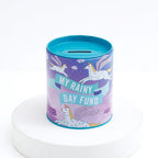 My Rainy Day Fund Tin Money Box