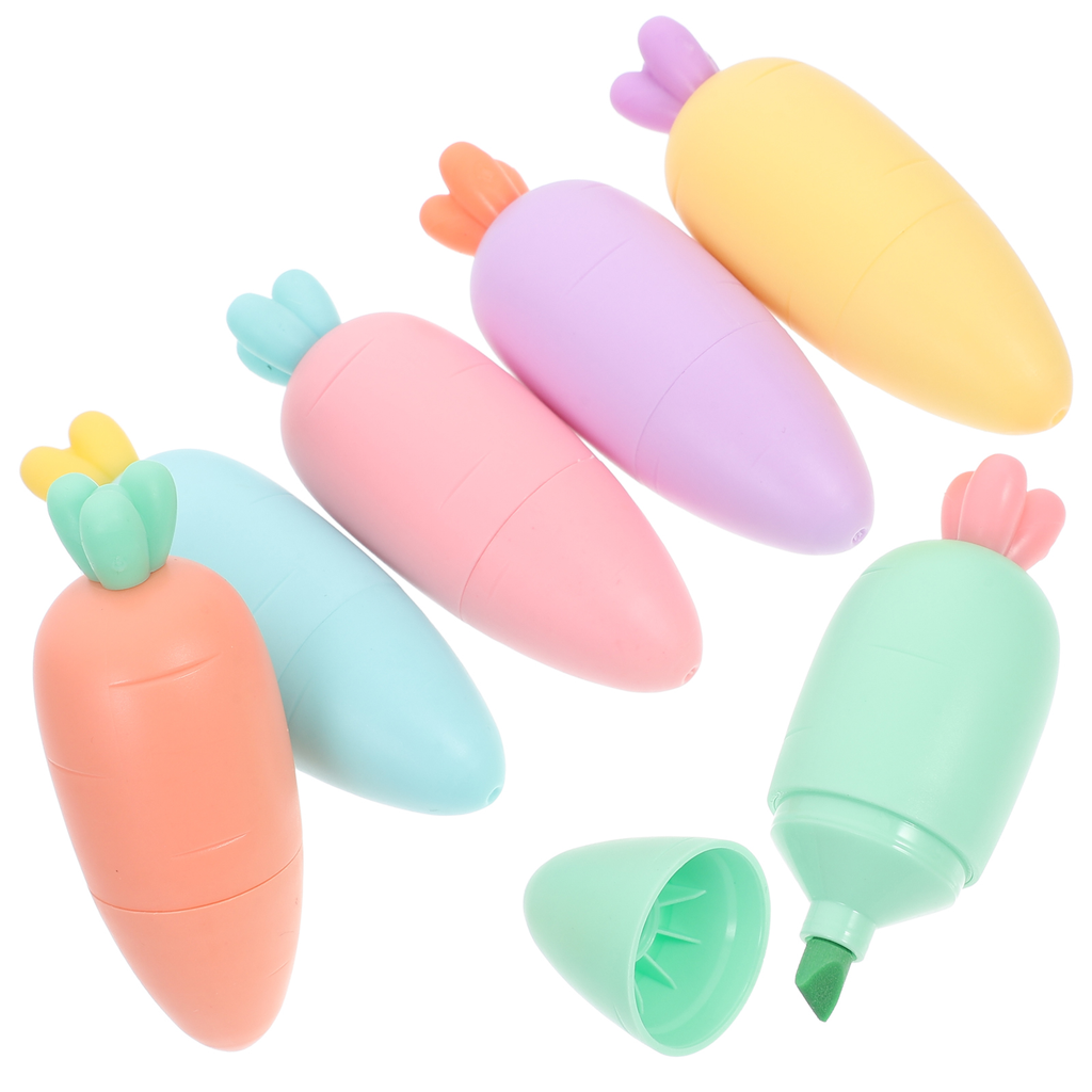 Highlighter Big Radish 6 Pcs Pack