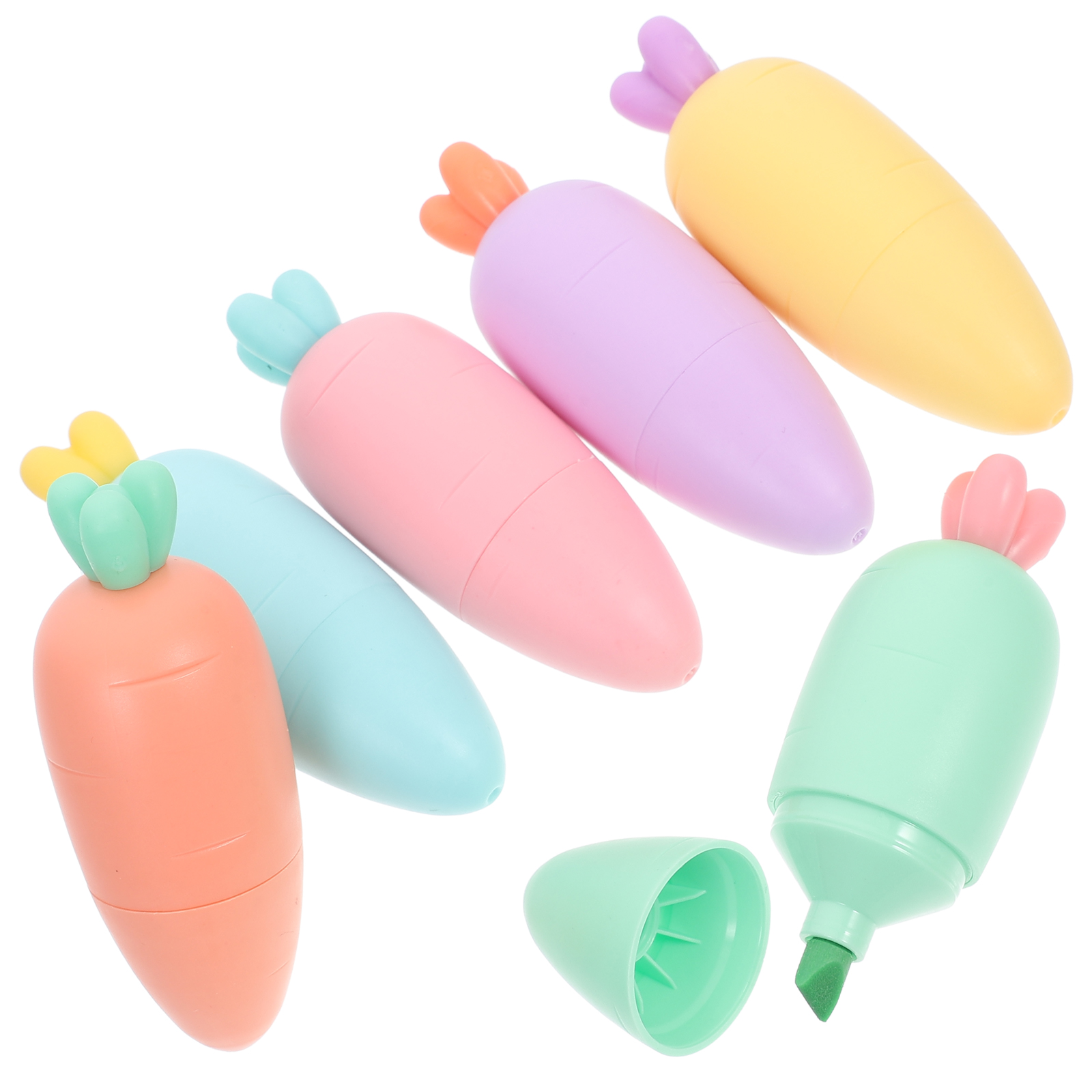 Highlighter Big Radish 6 Pcs Pack