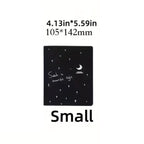 Black Cardstock Inner Pages Softcover Notebooks