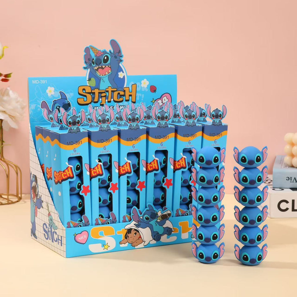 Stitch Stackable Multicolor Highlighter – Pack of 6