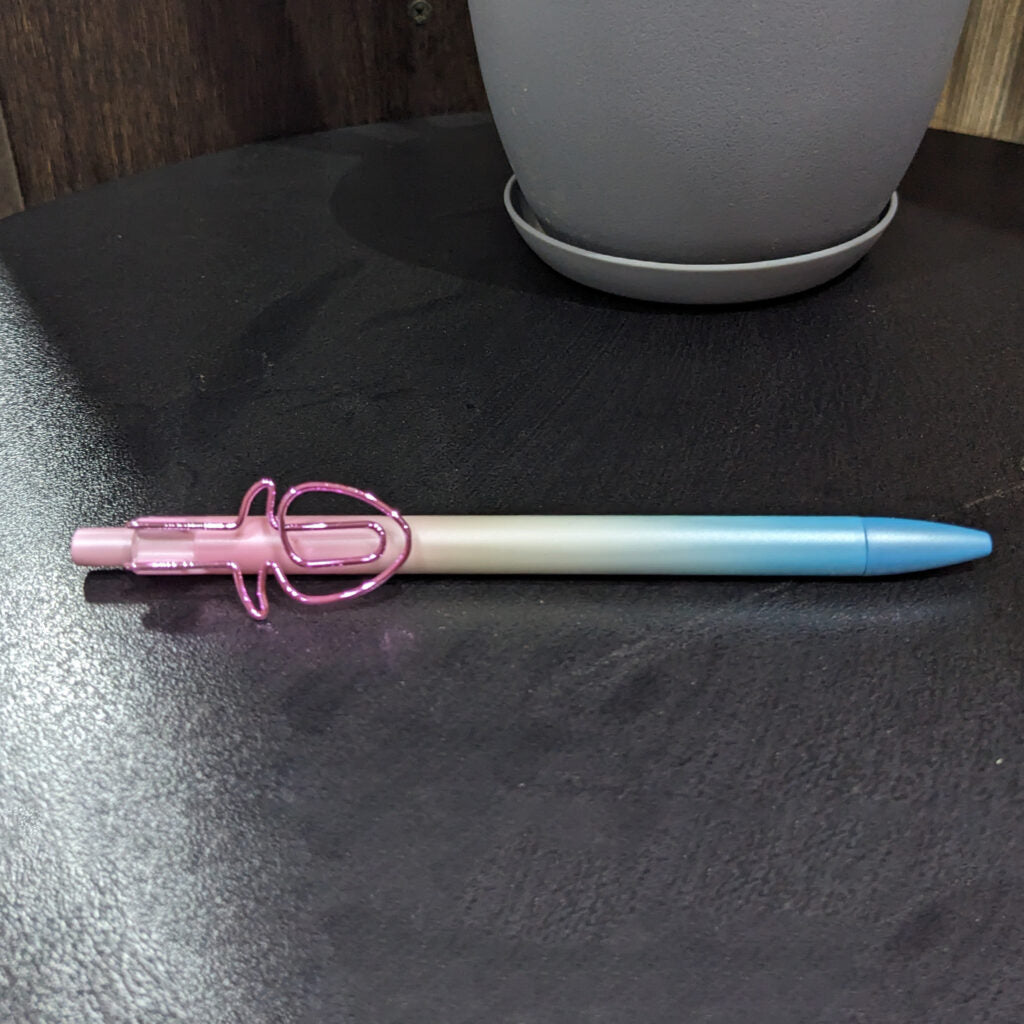 Colorful Ombre Mechanical Pencils with Unique Clip Design