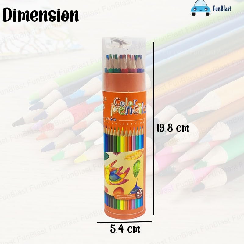 Color Pencils for Drawing and Sketching Colors in a Hard Case