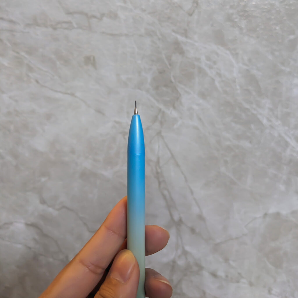 Colorful Ombre Mechanical Pencils with Unique Clip Design