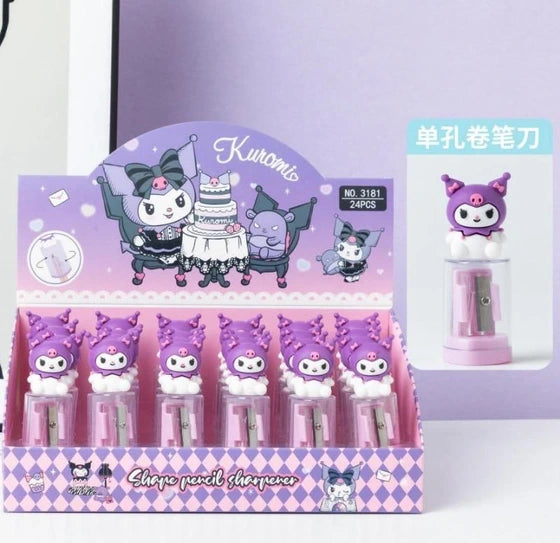 Kuromi Cartoon Shaped Pencil Sharpener