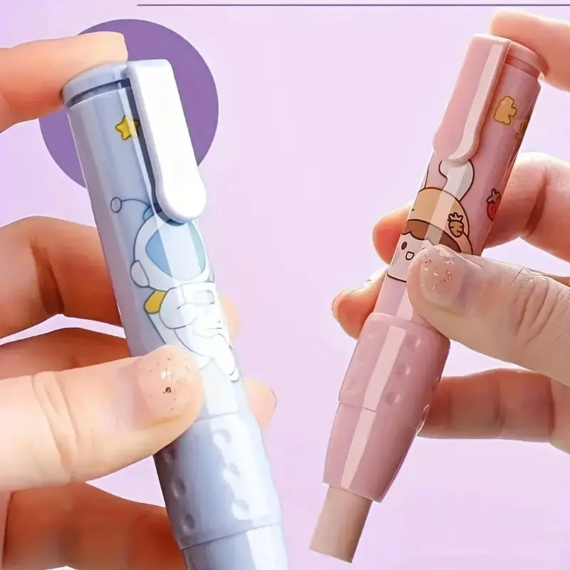 Retractable Press Eraser