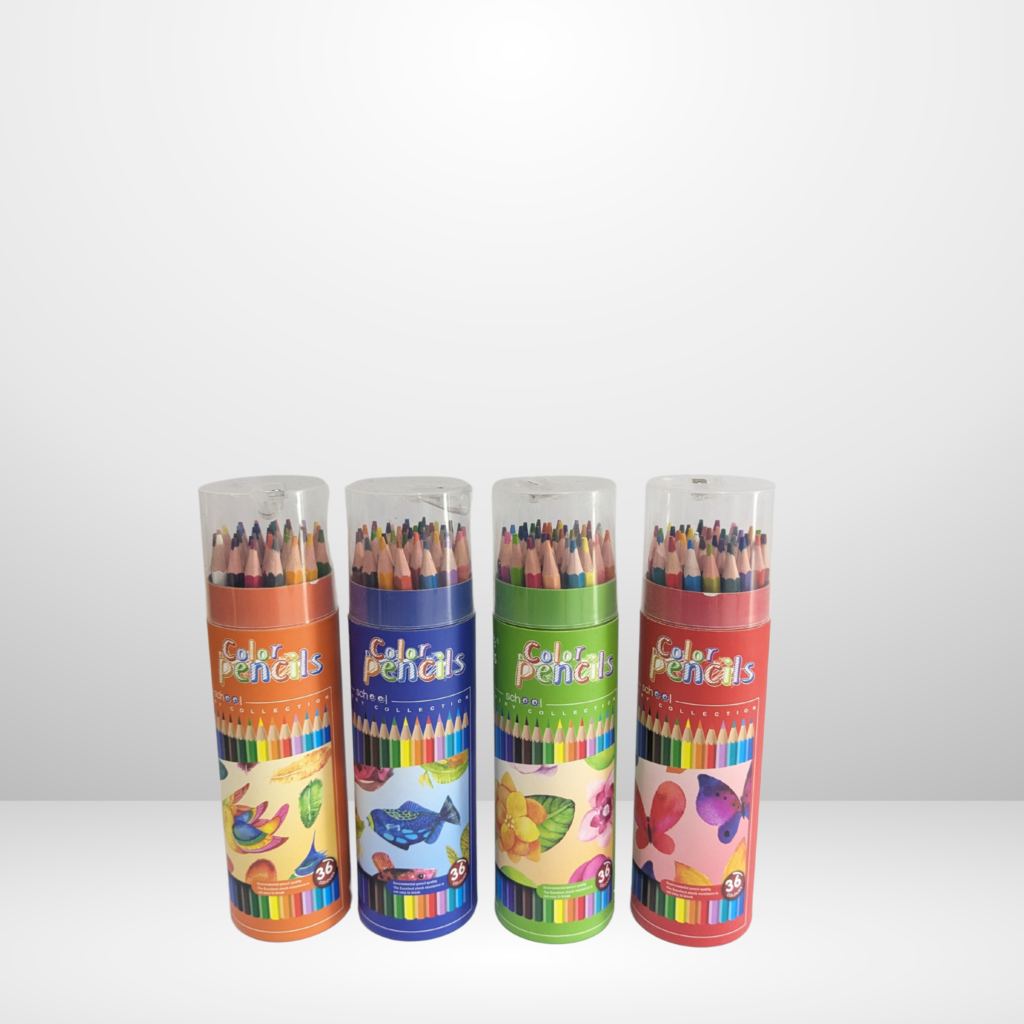 Color Pencils for Drawing and Sketching Colors in a Hard Case