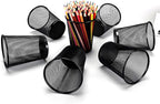 Round Pencil Holder Metal Wire Mesh