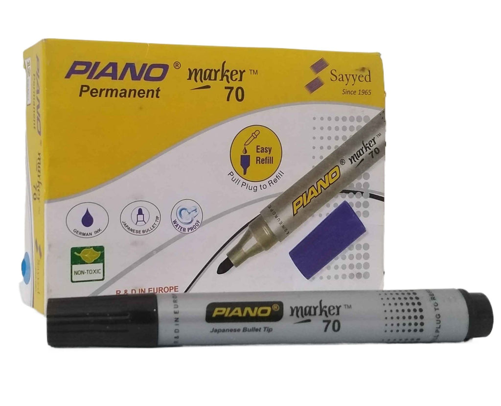 Piano Permanent Marker – Black
