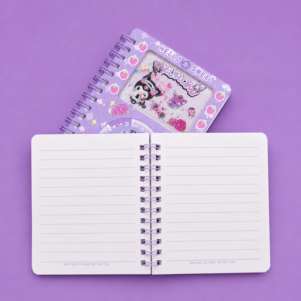 Mini Spiral Notebook – Sanrio Character
