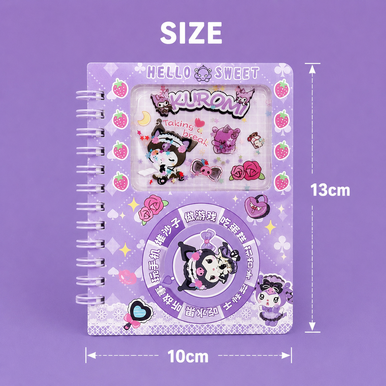 Mini Spiral Notebook – Sanrio Character