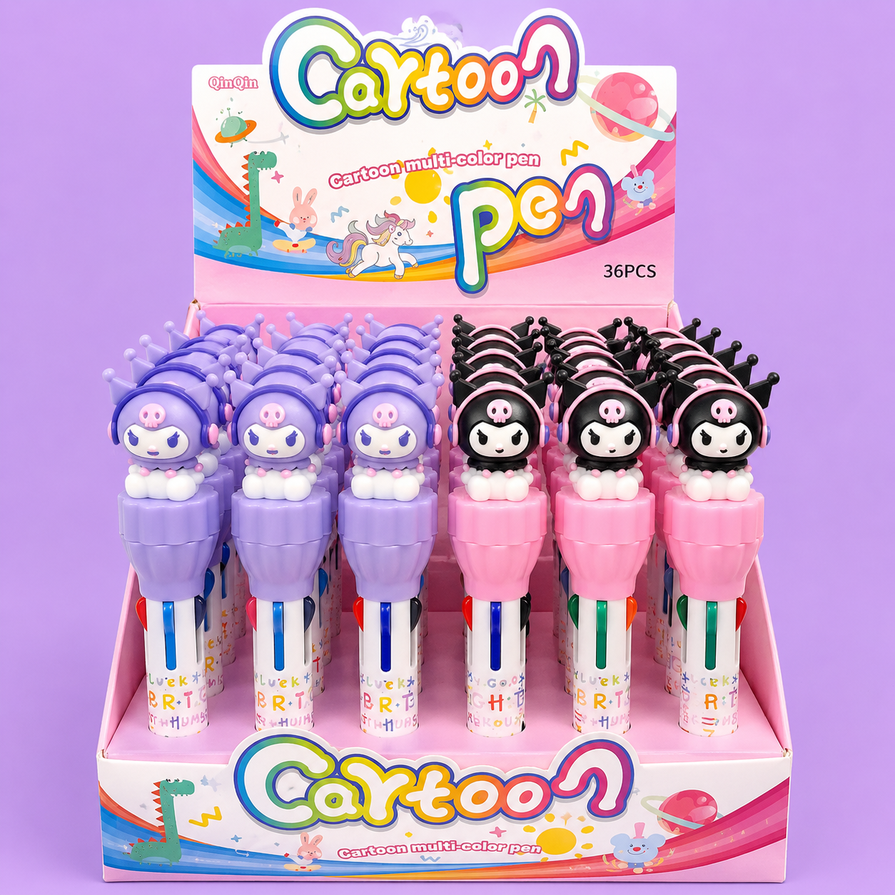 Kuromi 4 in 1 Multi-Color Pen