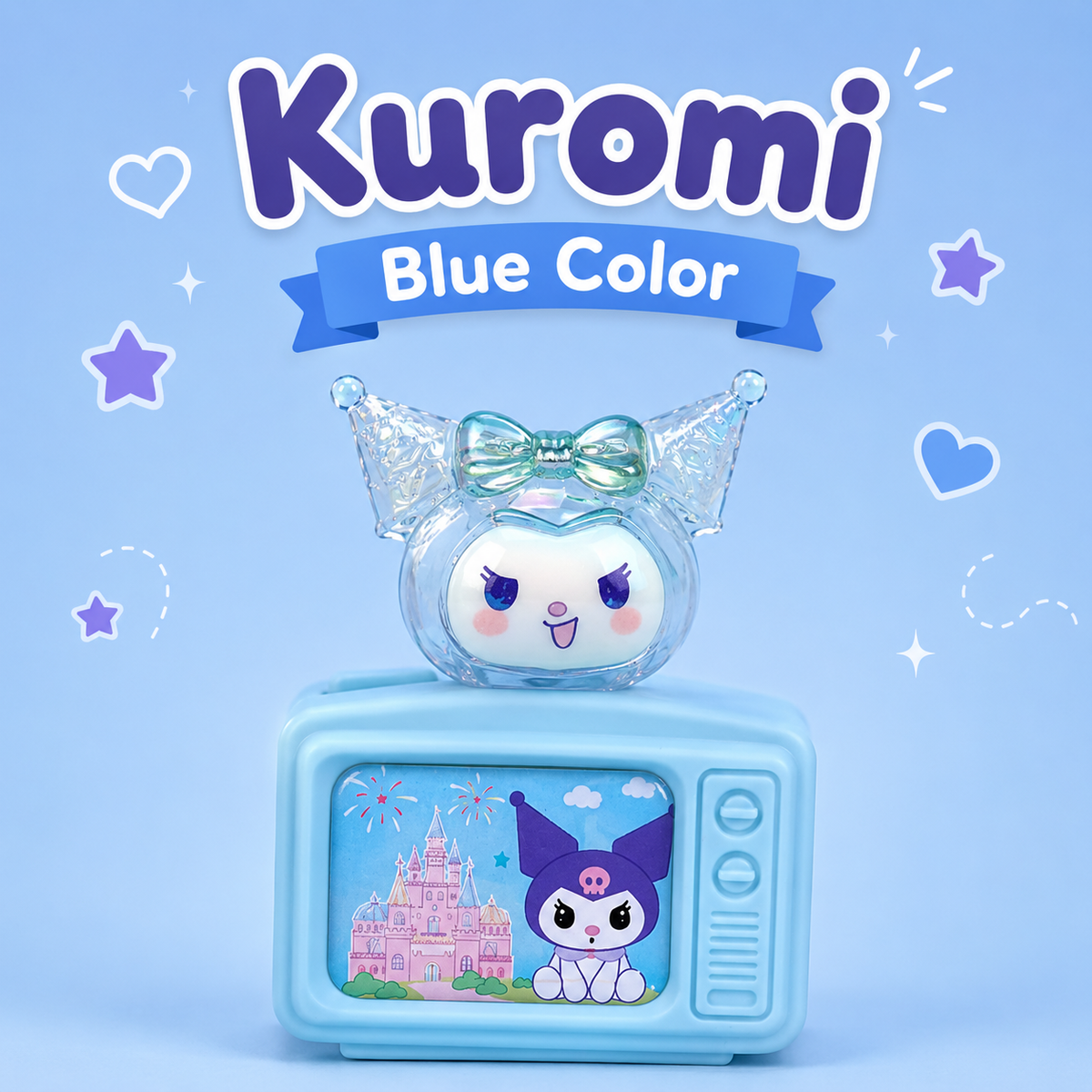 Kuromi Pencil Sharpener with Eraser