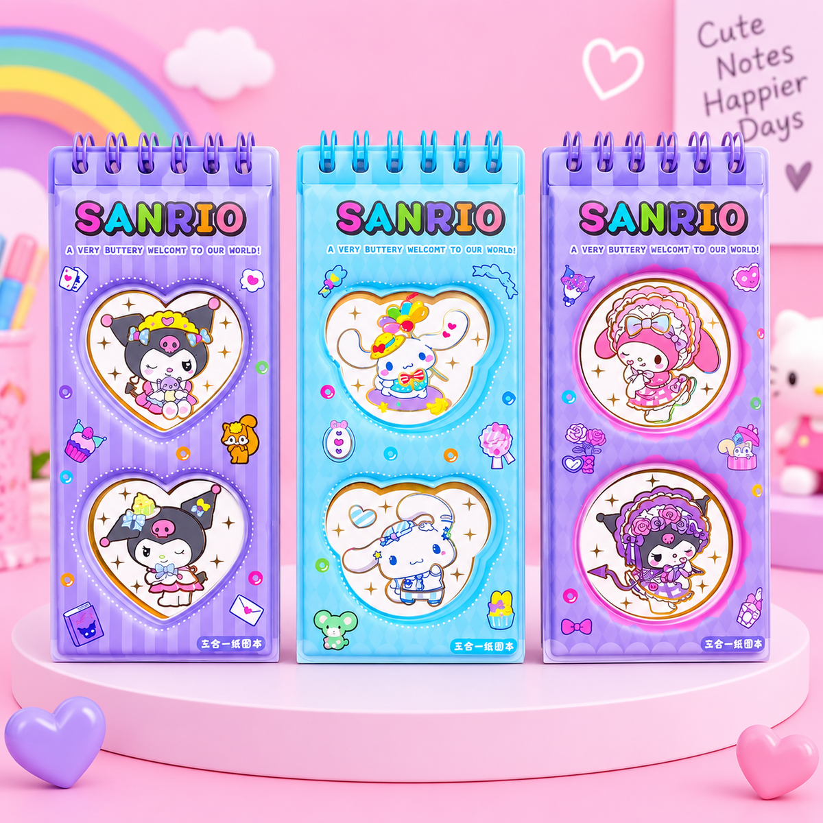 Sanrio Character Sticker Book