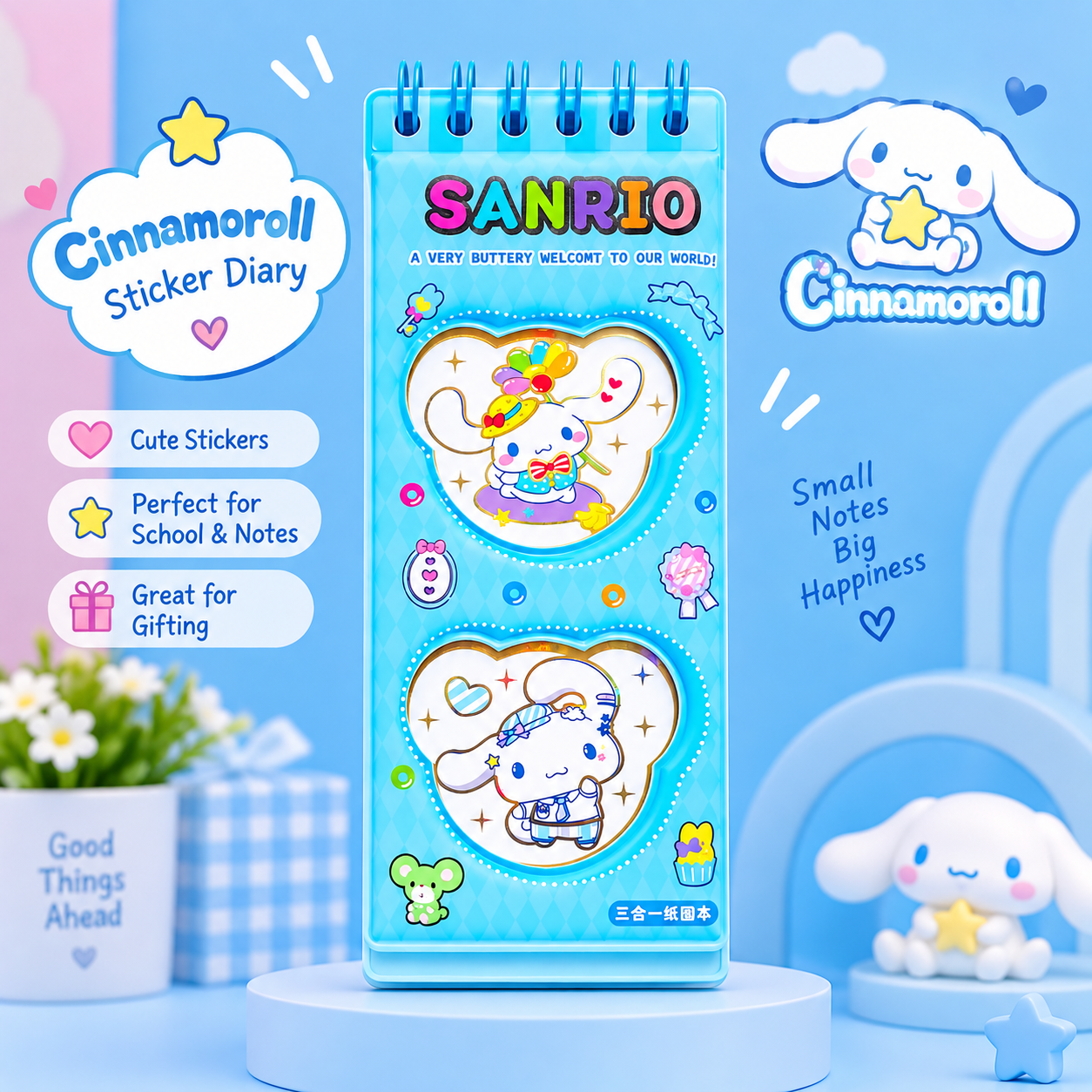 Sanrio Character Sticker Book