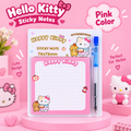 Cute Kitty Sticky Notes with Pen – 76x76mm