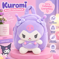 Kuromi Plush Backpack – Cute & Soft Kids Bag
