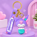 Kuromi Mermaid Keychain
