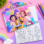 HUNTR/X Colouring Book – Creative Activity Book for Kids