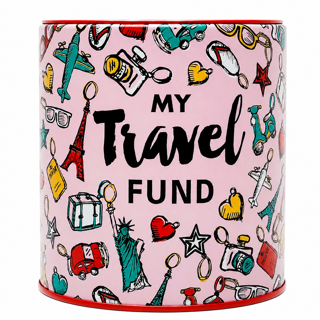 My Travel Day Fund Tin Money Box (Copy)