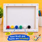 Kids Painting Canvas Kit – 20×25cm