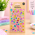 Crystal Stickers – Colorful DIY Gem Stickers