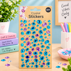 Crystal Stickers – Colorful DIY Gem Stickers