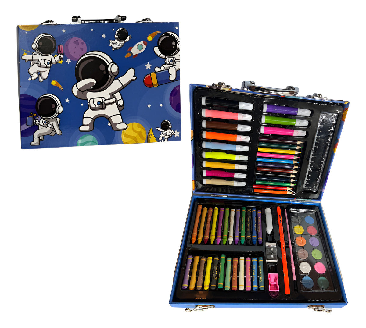 Kids Art Set – Non-Toxic Coloring, Sketching, Drawing & Painting Kit 67 Pcs