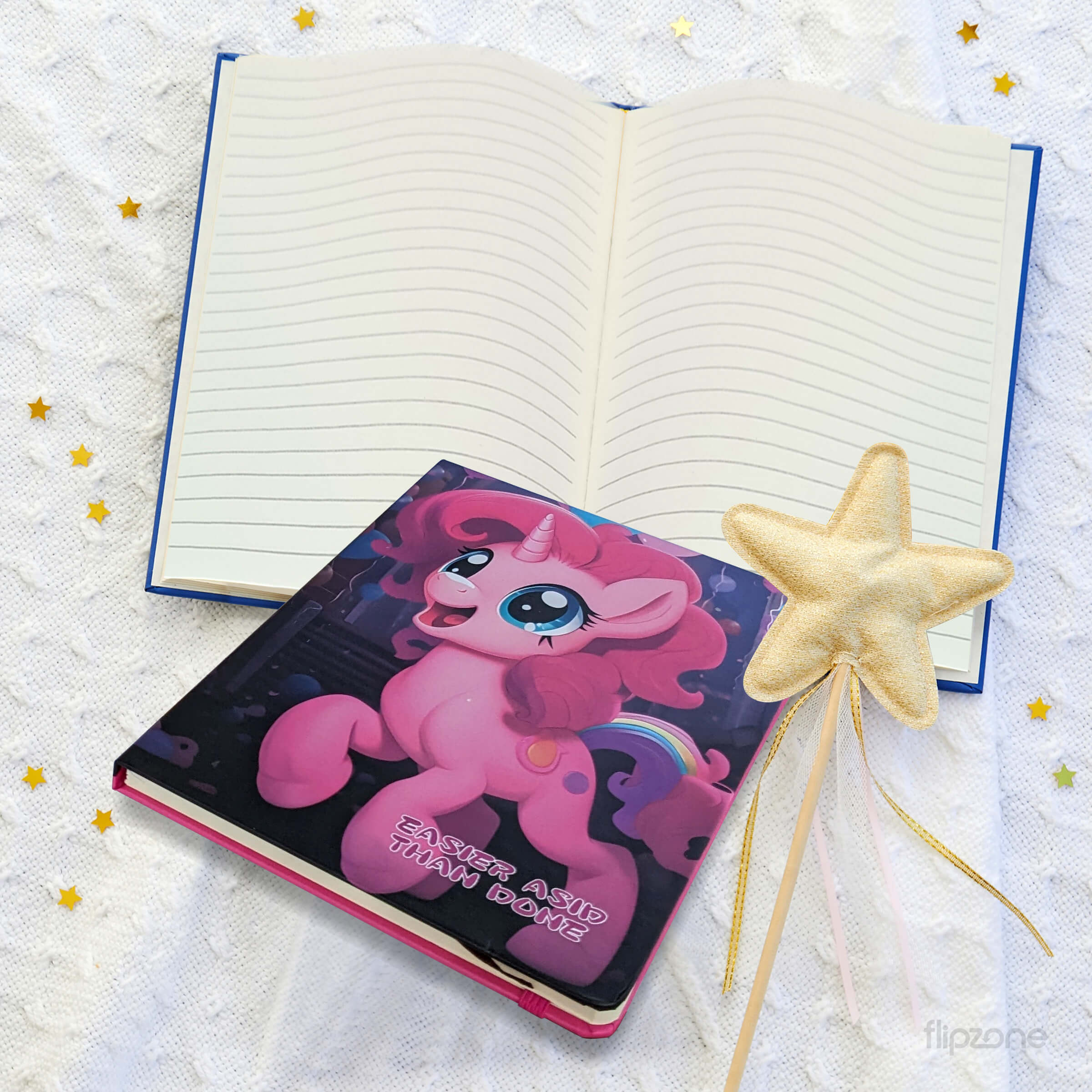 My Little Pony Notebook - Kids Stationery by FLIP-ZONE