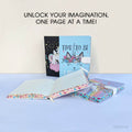 Unicorn Magnetic Lock Diary for Kids by FLIPZONE