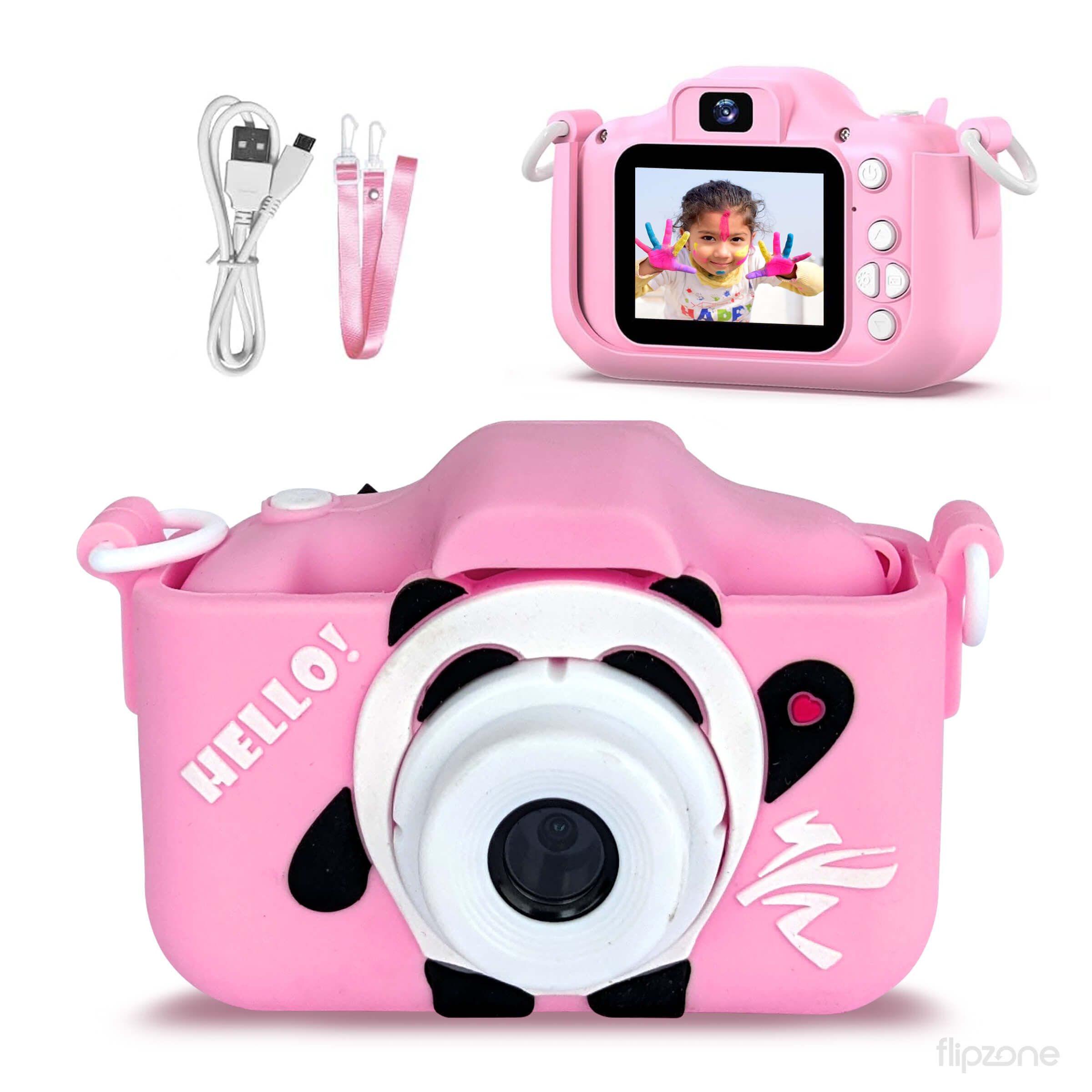 Portable Kids Digital Camera - Video Camera with MP3