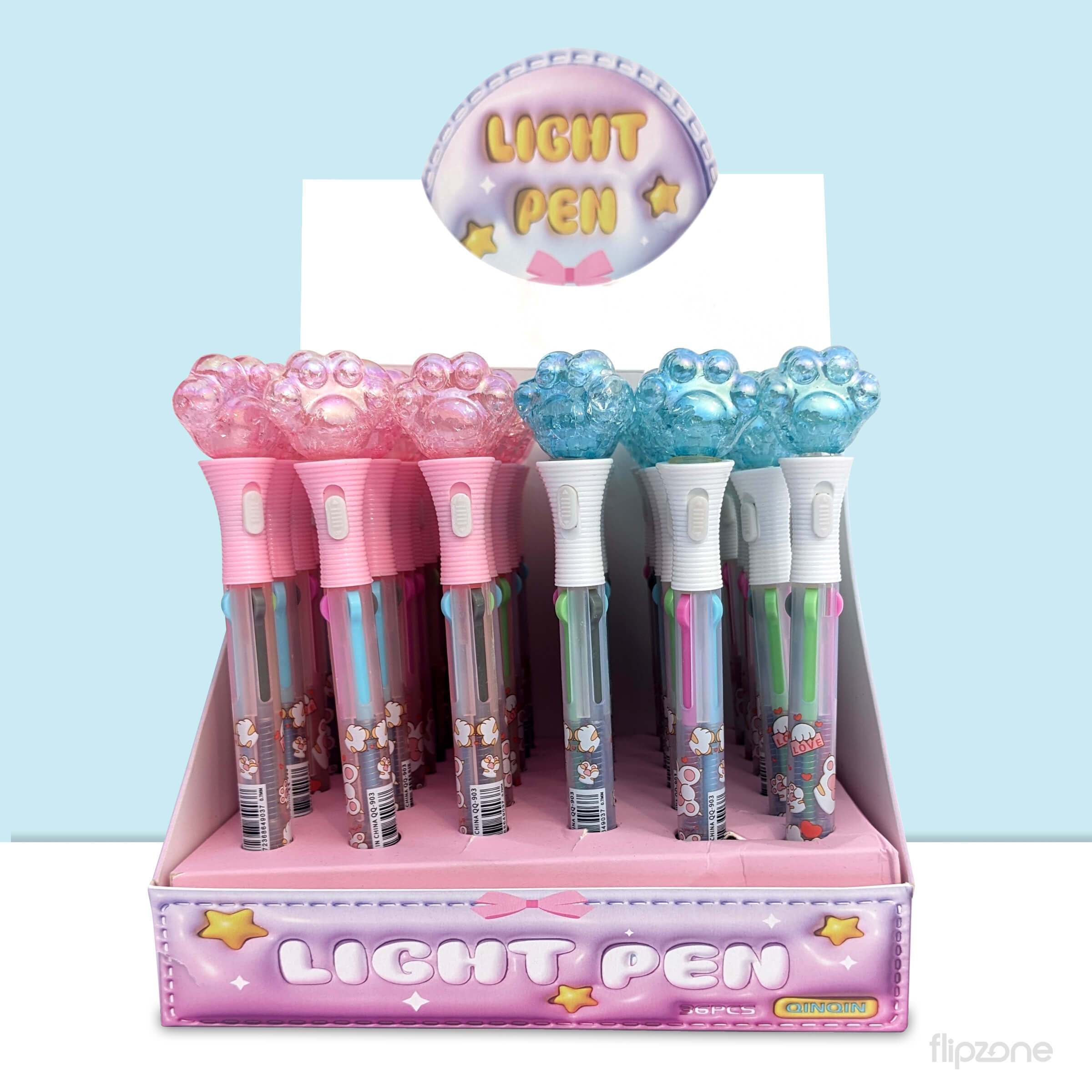 Cat Paw &amp; Bear 4-in-1 Multi-color Ballpoint Pen for Kids