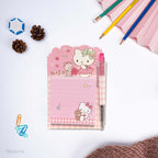 Hello Kitty Sticky Mini Notepad &amp; Pen Set - Cute Stationery for your Cutie Pie