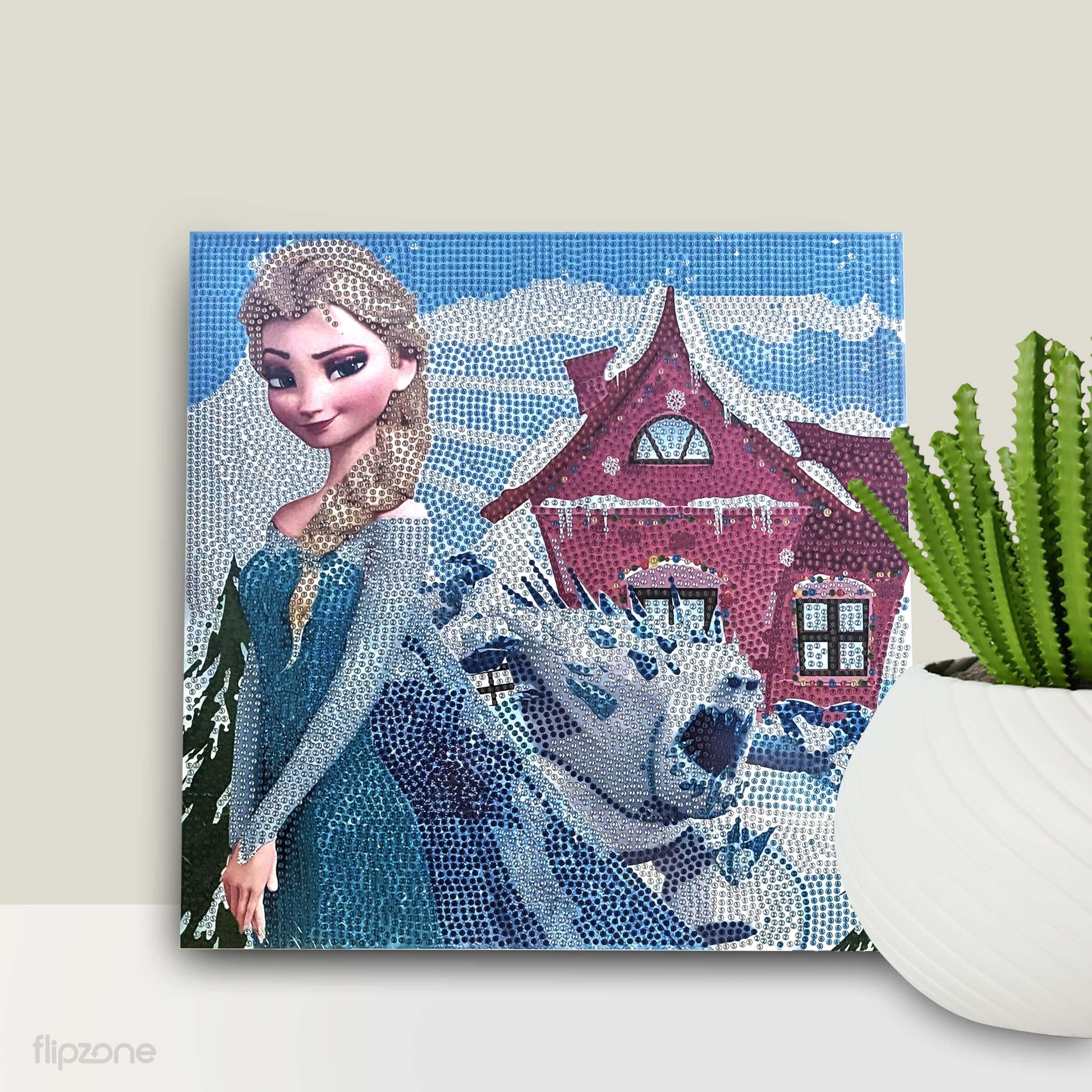Diamond Painting Kit for Kids - Kuromi Kitty Gem Art