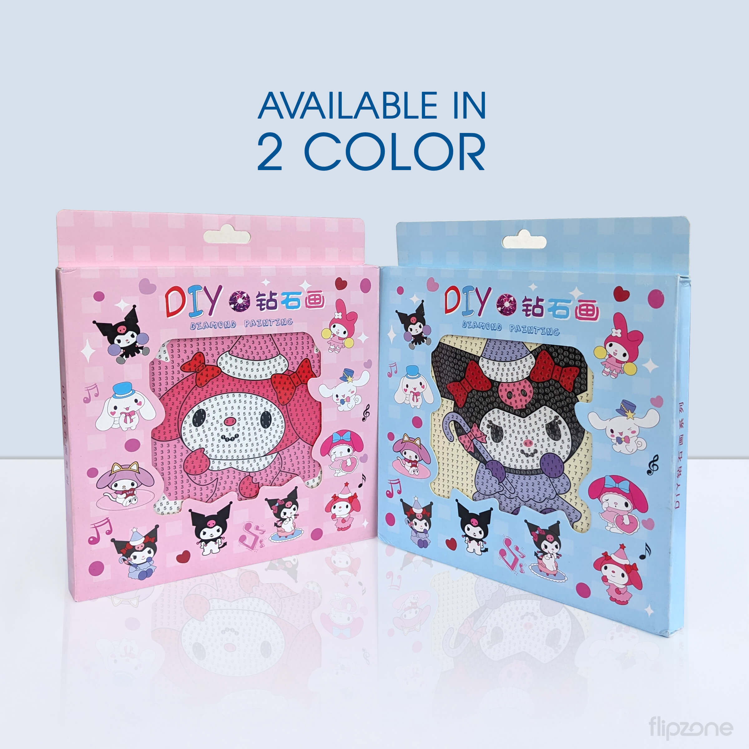 Diamond Painting Kit for Kids - Kuromi Kitty Gem Art