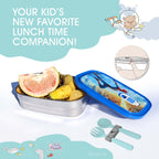 Airtight Stainless Steel Cartoon Lunch Box for Kids - Leak-Proof