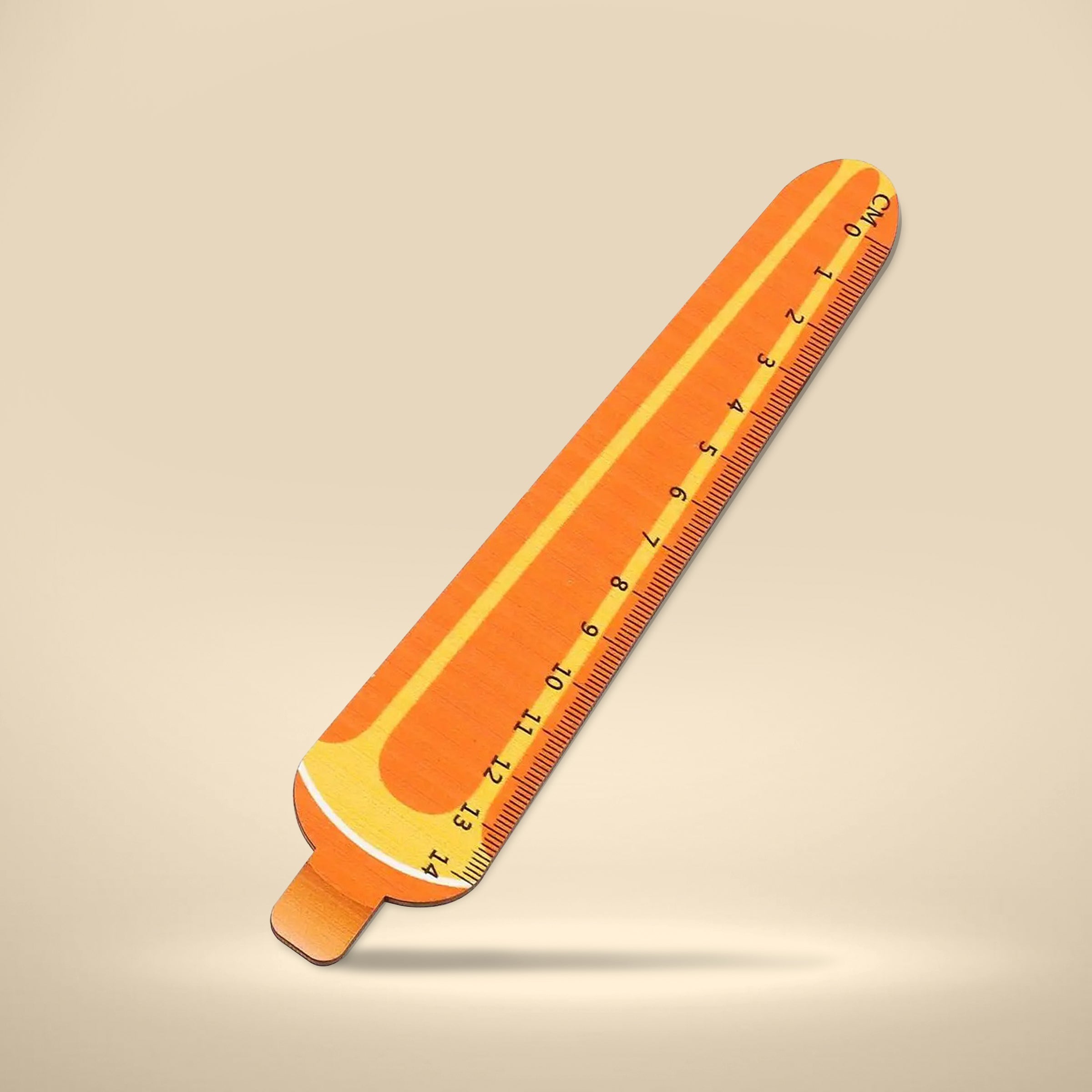 Fruit Popsicle Wooden Ruler - Cute Creative Design