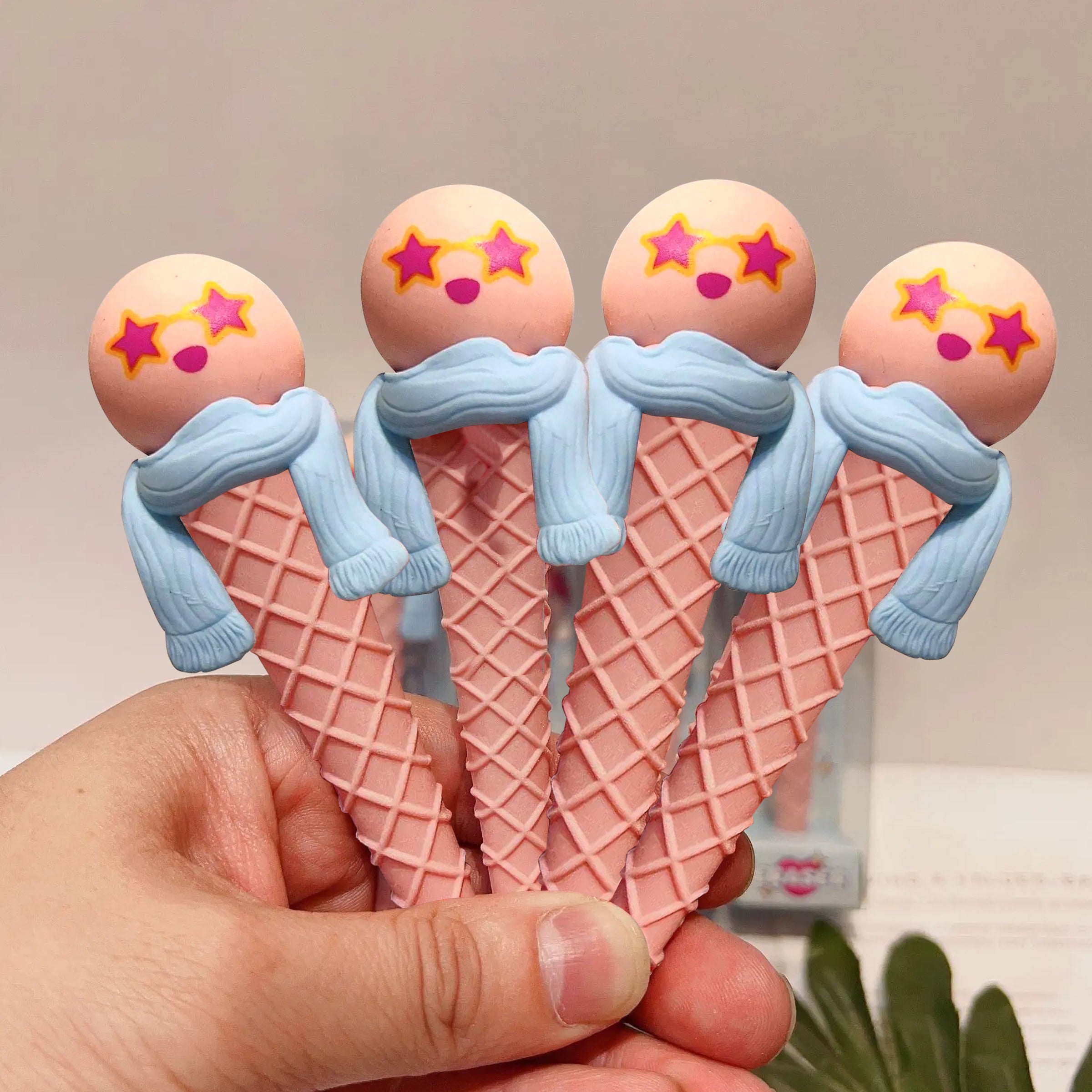 Ice Cream Cone Eraser - Kids Stationery by FLIPZONE