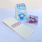 Sanrio 3D Cartoon Flip Notebook - Spiral Mini Notepad for Kids