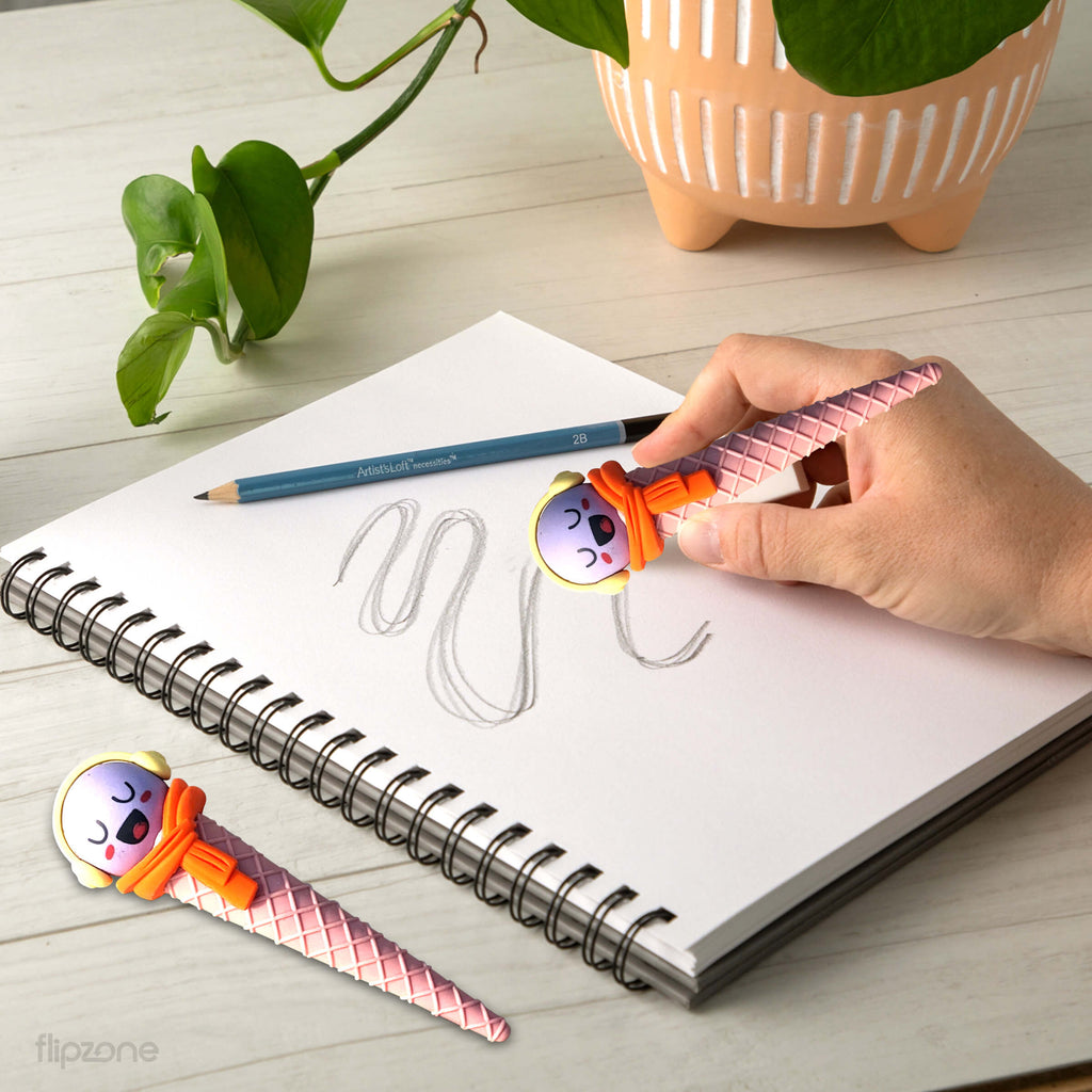 Ice Cream Cone Eraser - Kids Stationery by FLIPZONE